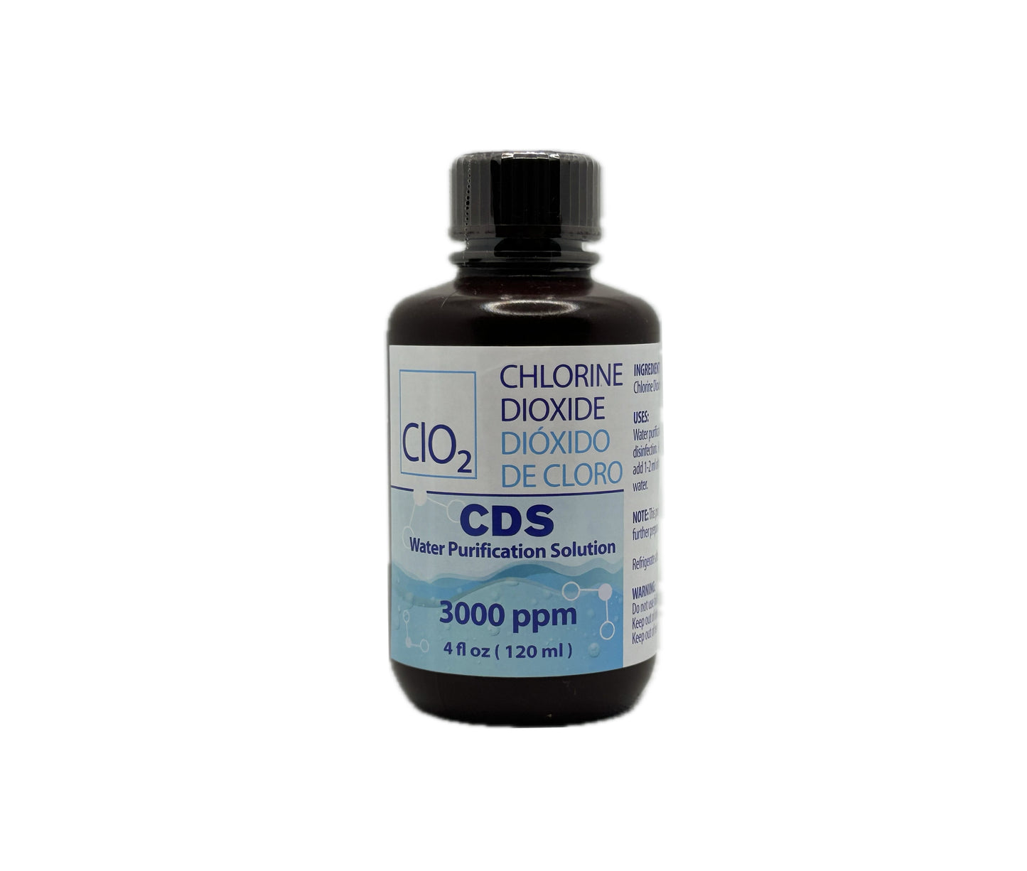 CDS Water Purification Solution - Chlorine Dioxide