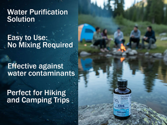 Chlorine Dioxide Solution 3000ppm for Water Purification