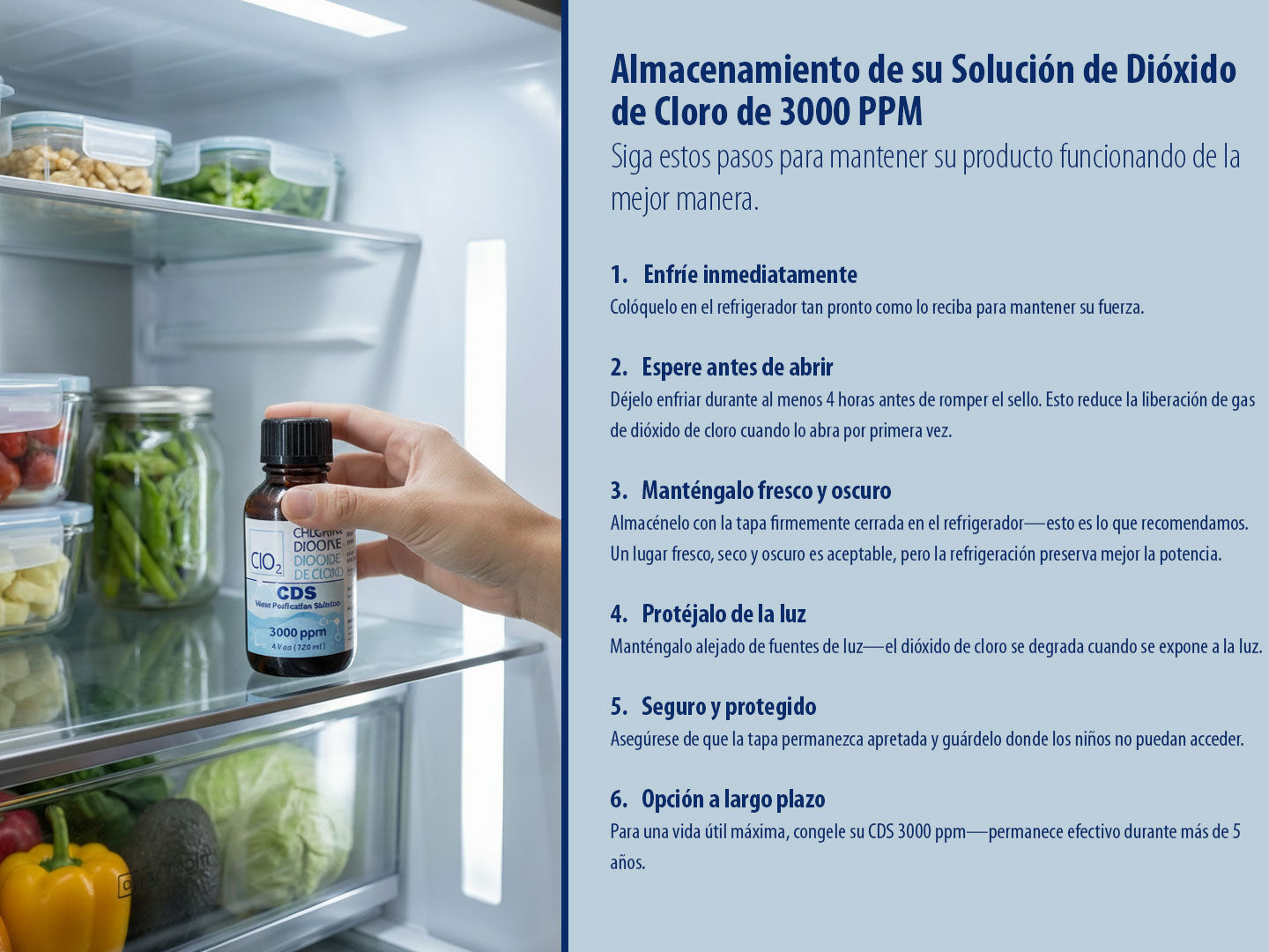 CDS Solution Chlorine Dioxide / Dioxido de Cloro CDS - Triple Pack